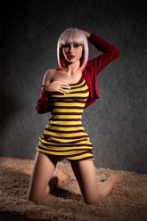 Poupée sexuelle réaliste 166 cm C Cup TPE modèle de montage de poupée