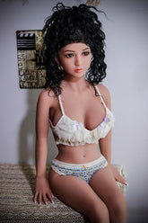 Poupée sexuelle Adda D Cup TPE Real Doll 140 cm avec gros seins USA