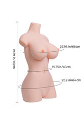 Joyotoy Vena 18,6 LB Gros Seins Poupée Sexuelle Torse Jouet Adulte