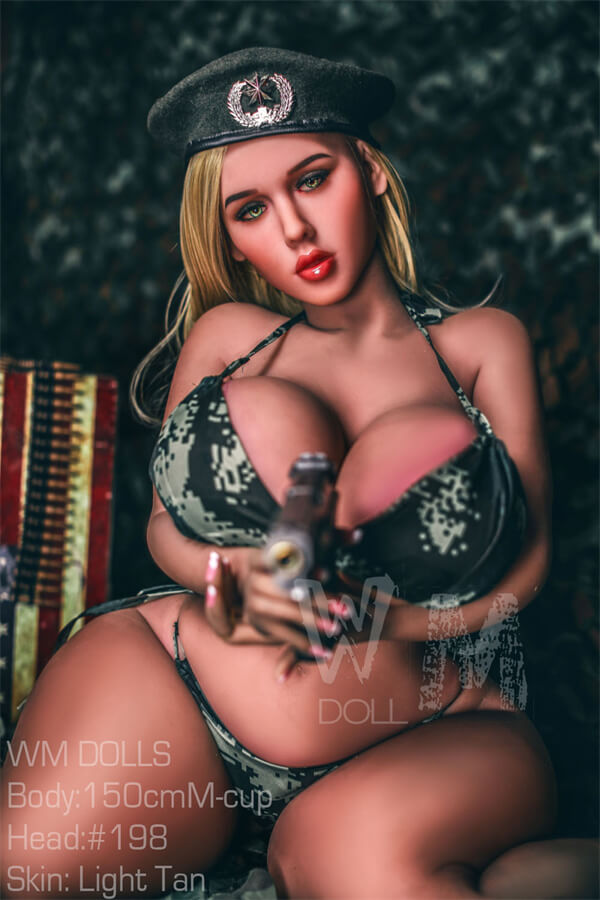 150cm blond short hair high-end sex doll M Cup WM Doll