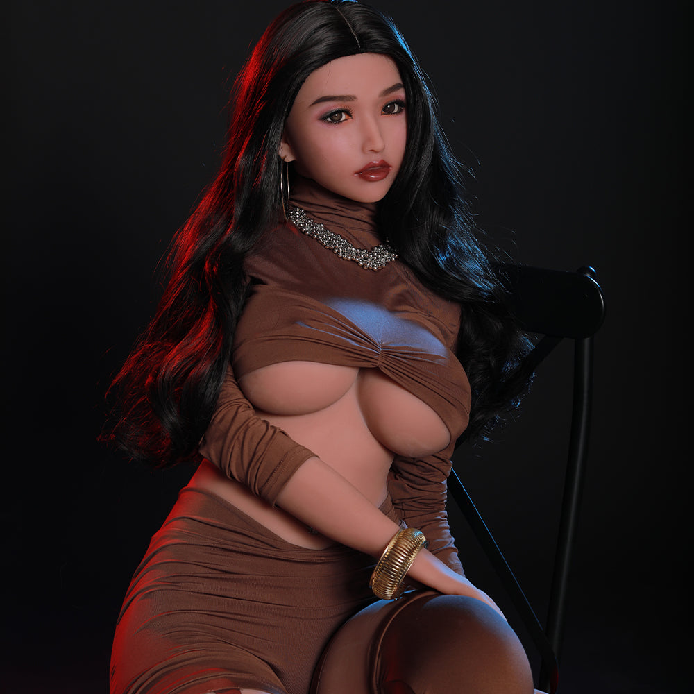 168cm Real Sex Doll Black Long Hair Cos Doll