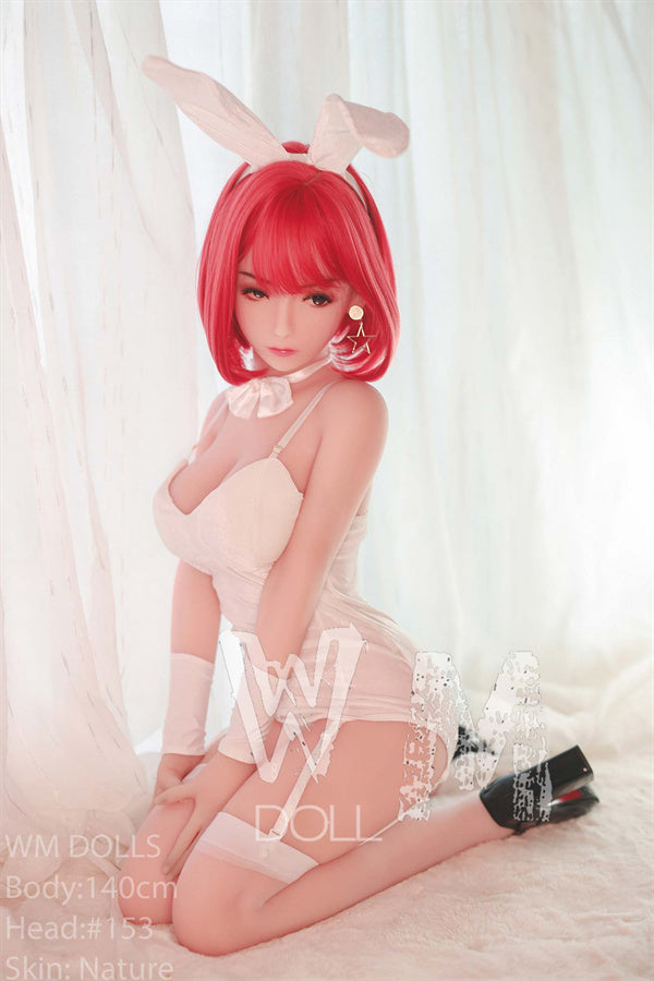 WM Doll 140cm rote Haare kleine Sexpuppe