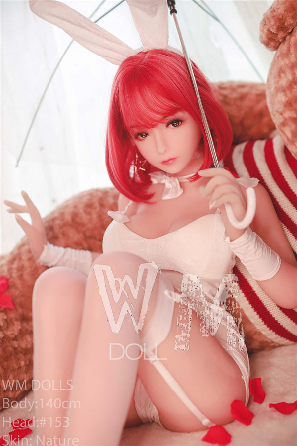 WM Doll 140cm rote Haare kleine Sexpuppe