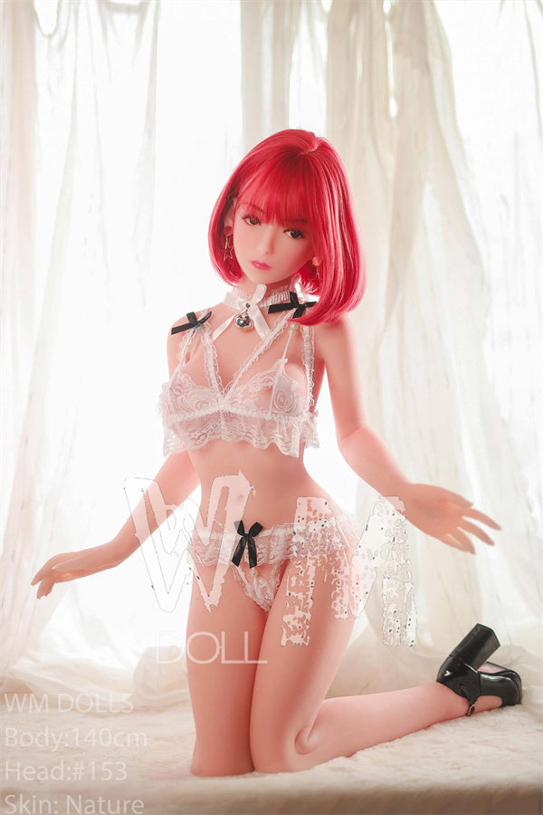 WM Doll 140cm rote Haare kleine Sexpuppe