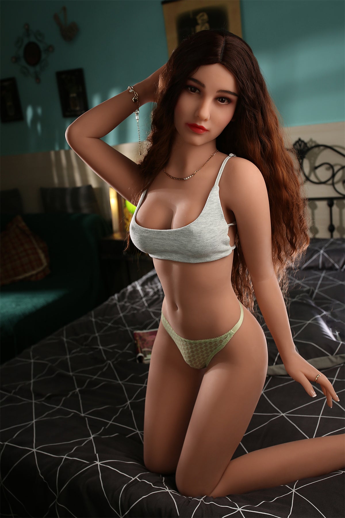 Fire Doll 157cm B Cup Love Doll Tiny Tits Sex Doll