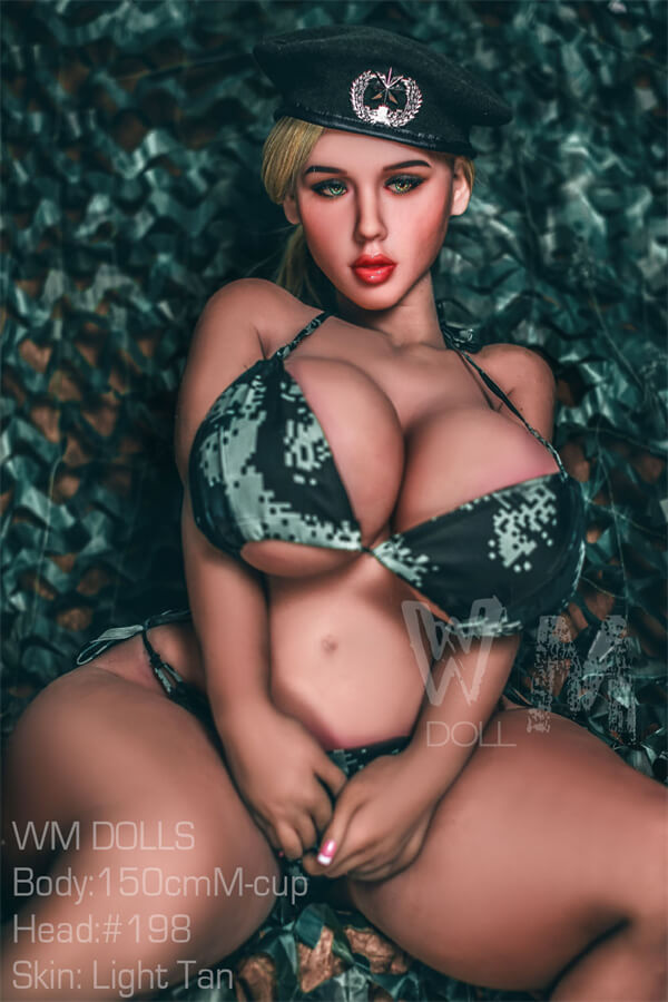 150cm blond short hair high-end sex doll M Cup WM Doll