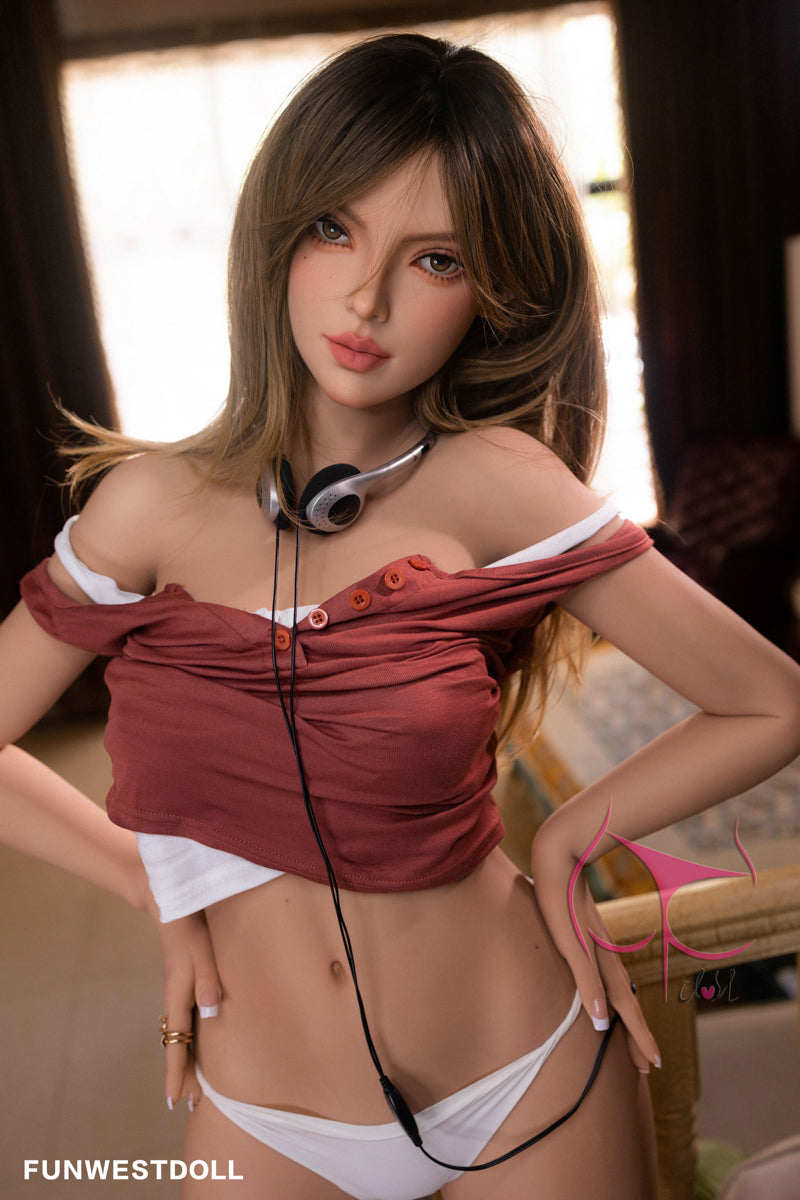 Jasmine 165 cm C-Cup girlish sex doll TPE Funwest Doll