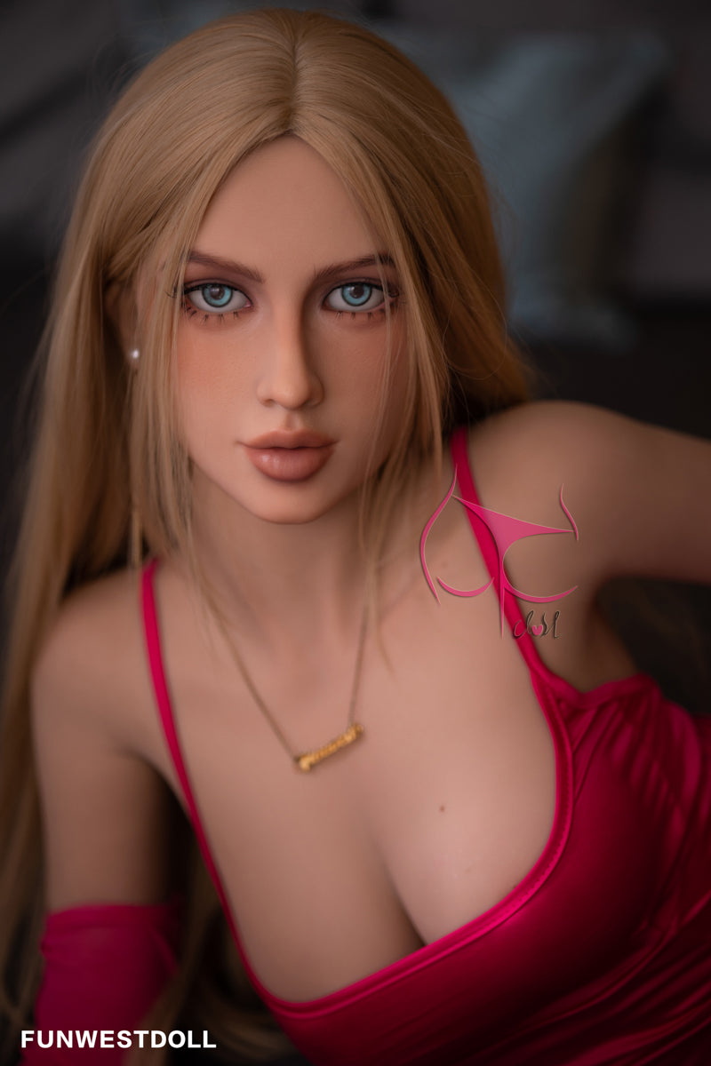 Sexy slim Funwest red doll 165cm life size sex doll