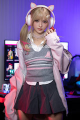 159 cm small breasts A cup sex doll e-sports girl Alice