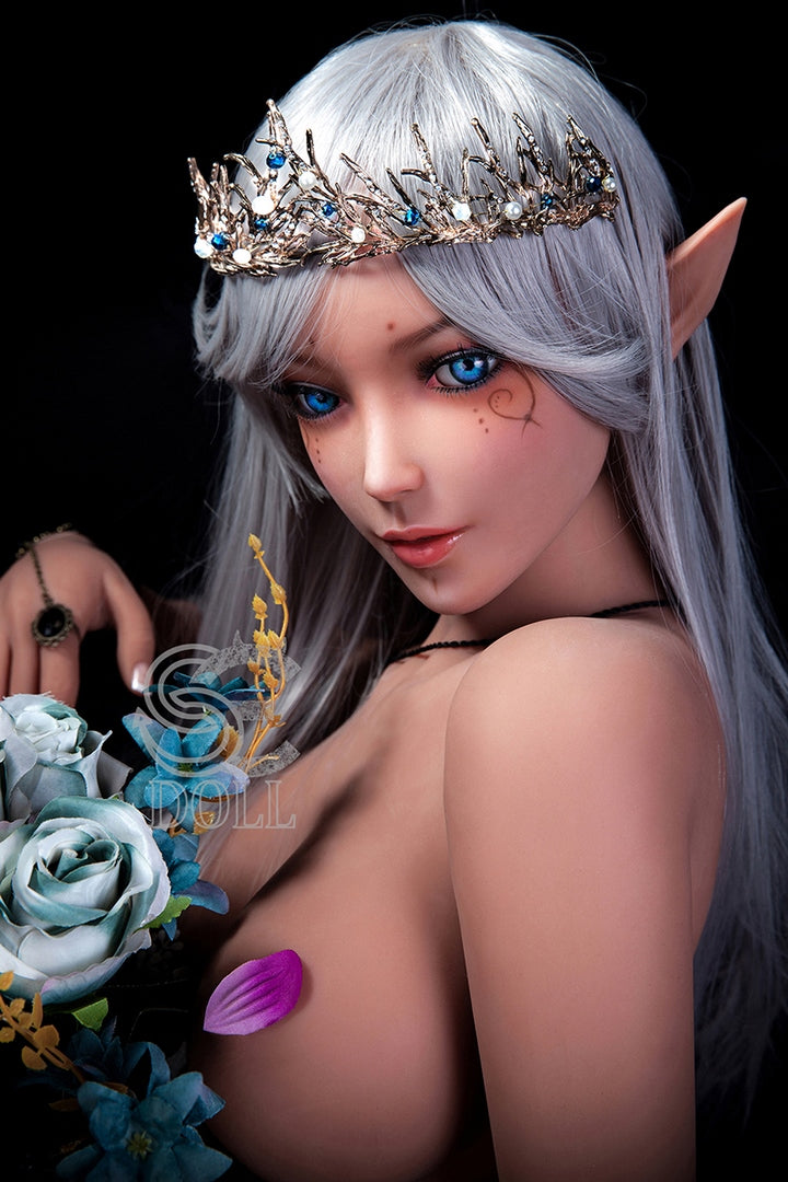 150cm/4ft11 E-cup TPE Elf Sex Doll SE Doll – Camille