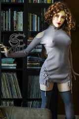 #069 Gemma SE Doll 163CM E-Cup Sex Doll Curly Hair American Doll