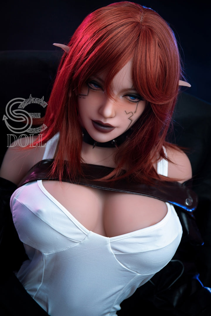 161cm F Cup SE Doll #021 Elodie Red Hair Love Doll